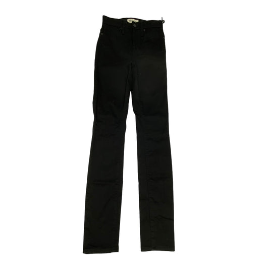 Jeans Skinny By Madewell In Black Denim, Size: 2