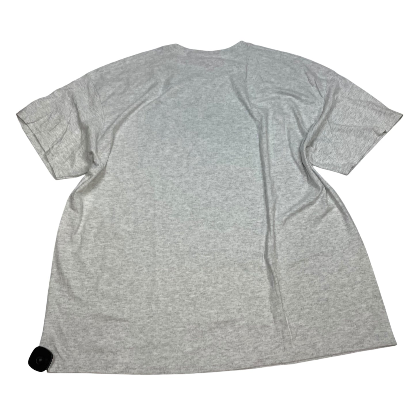 Top Short Sleeve By Girl Tribe Co In Grey, Size: 3x