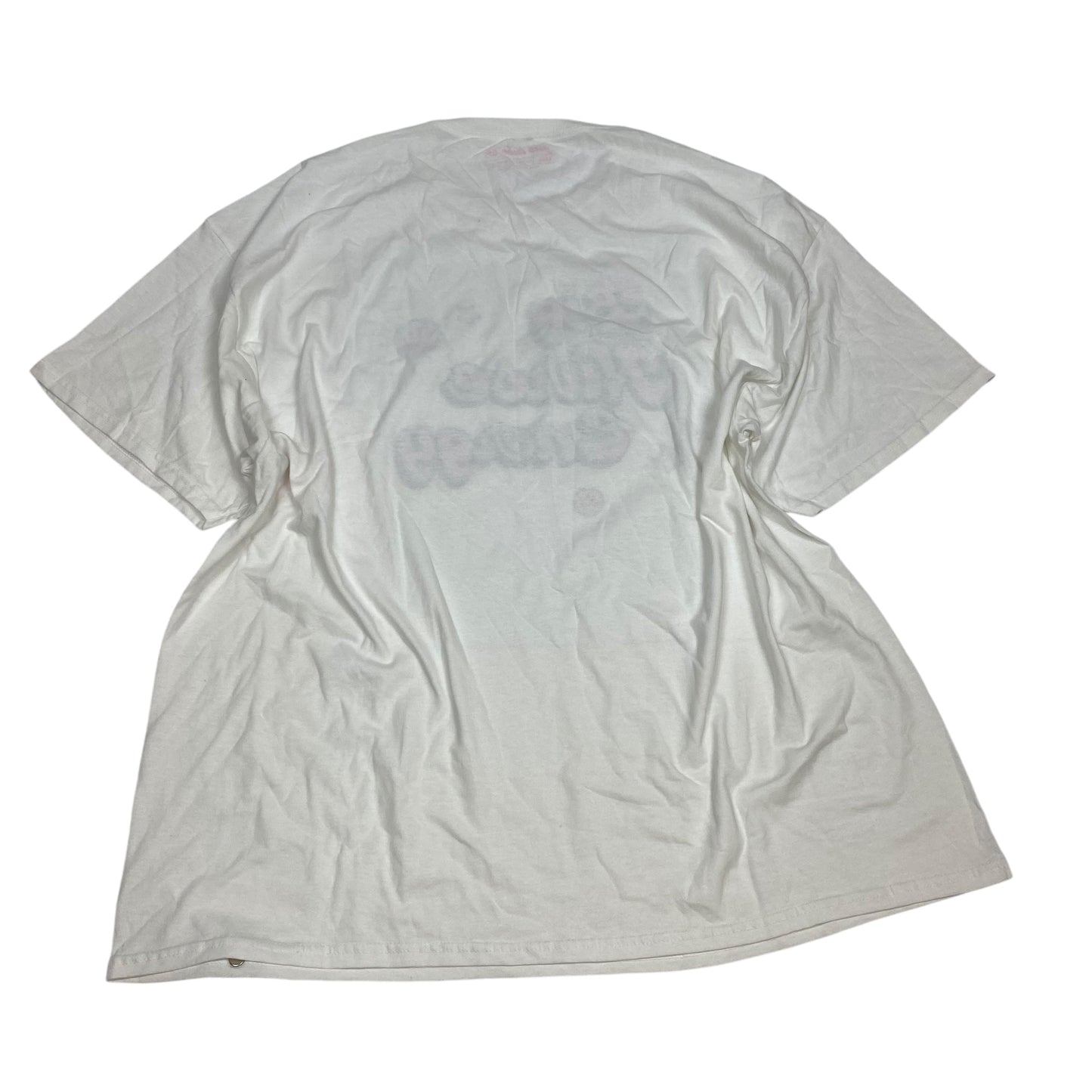 Top Short Sleeve By Girl Tribe Co In White, Size: 2x