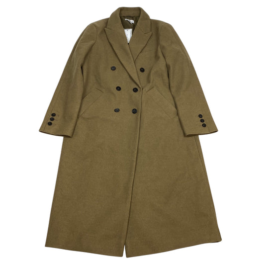 Coat Trench Coat By Top Shop In Brown, Size: S