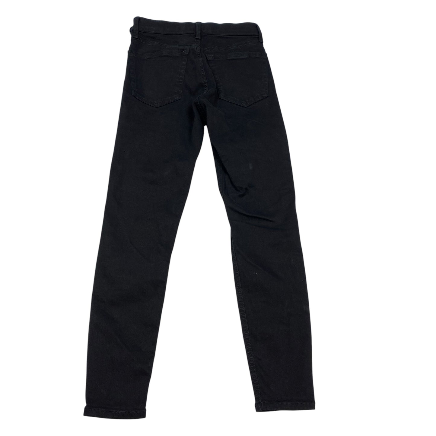 Jeans Skinny By Top Shop In Black Denim, Size: 2