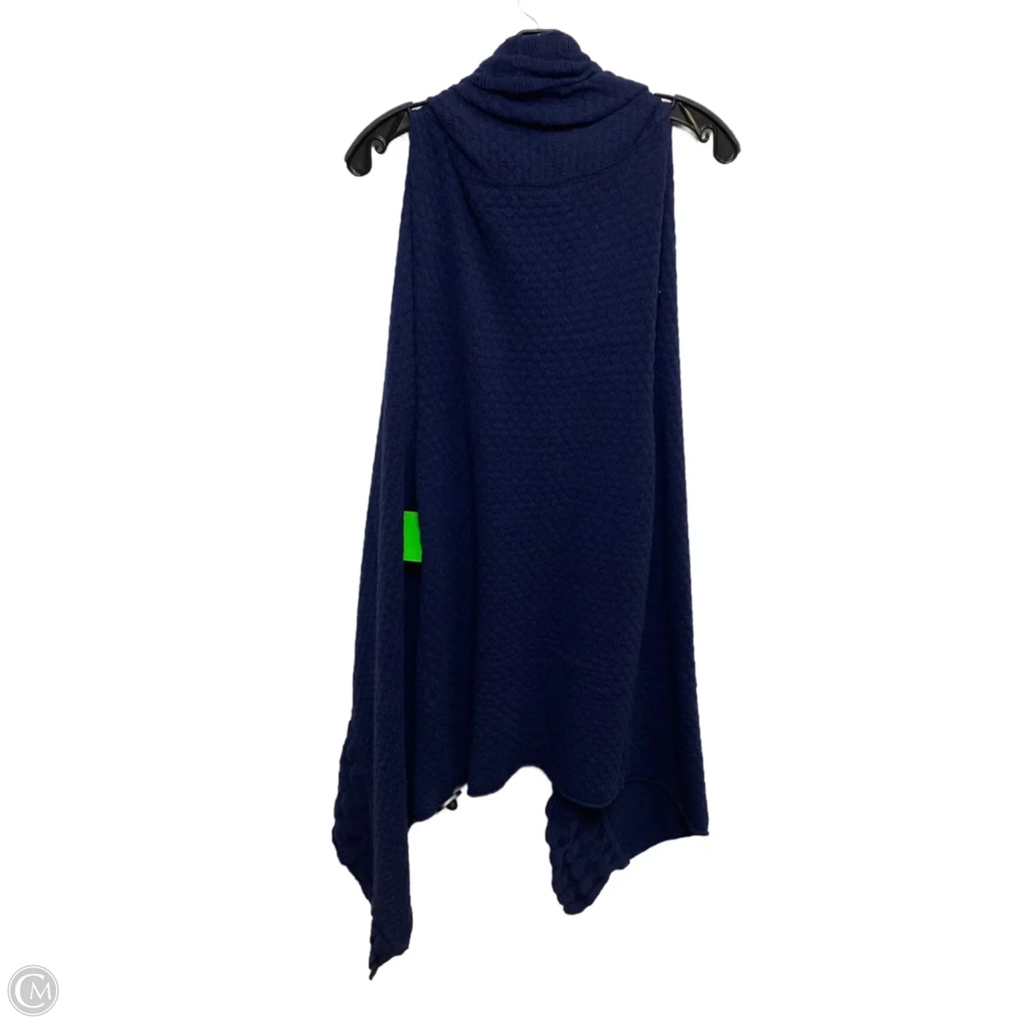 Vest Sweater By Motto In Blue, Size: S