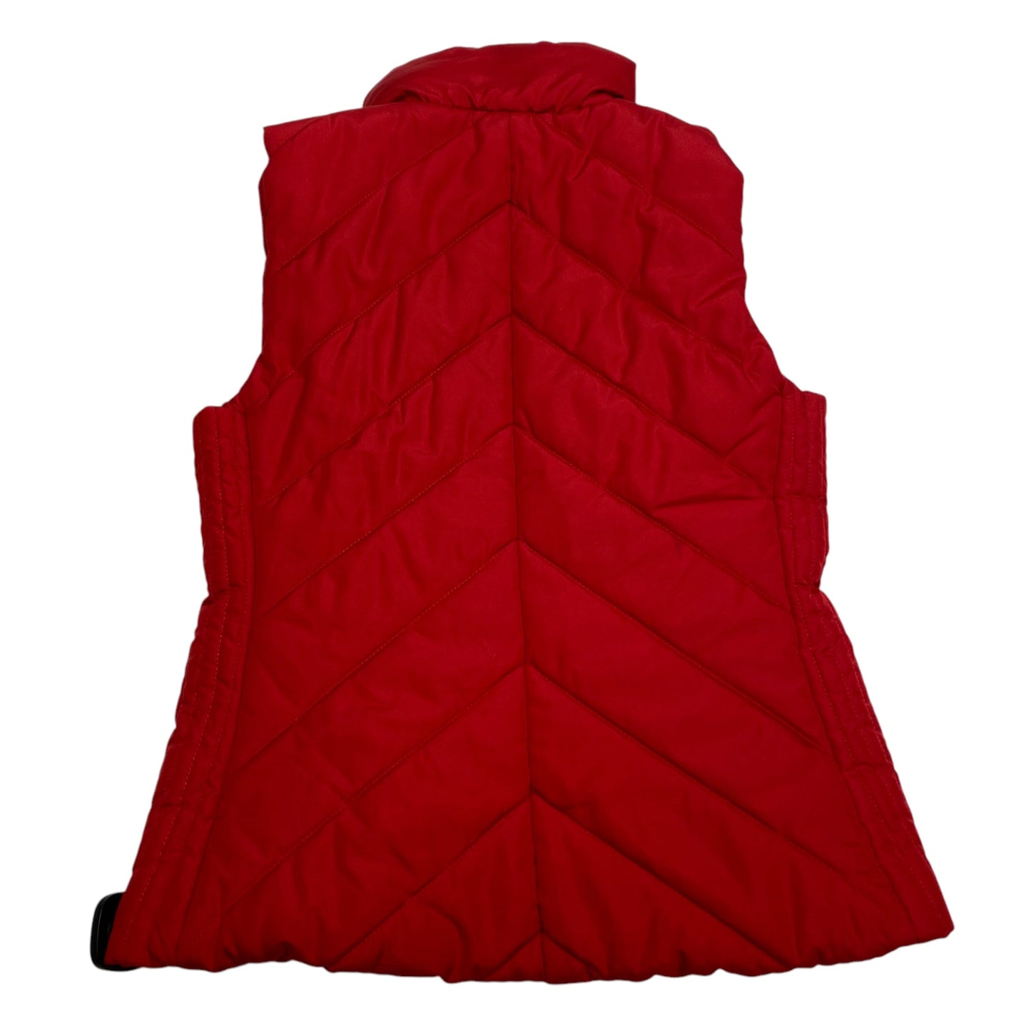 Vest Puffer & Quilted By New York And Co In Red, Size: Xs