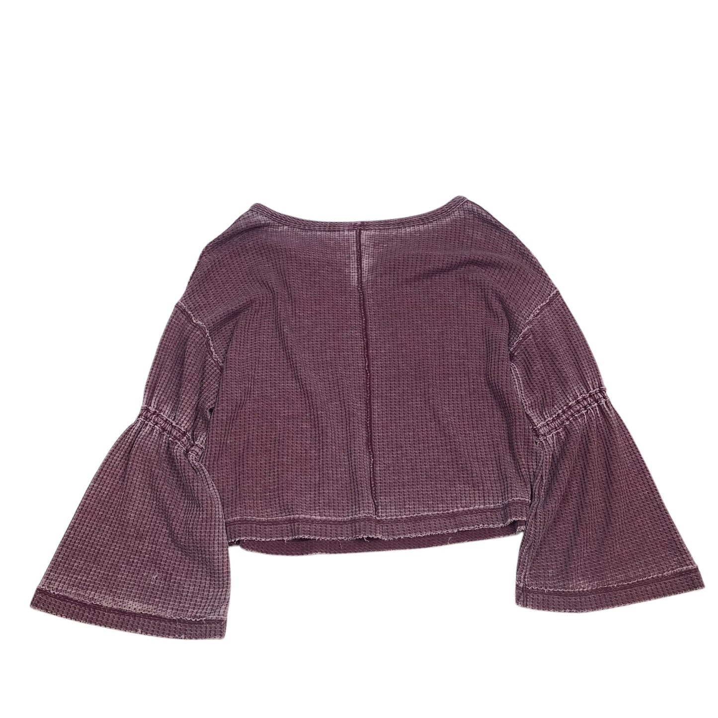 Top Long Sleeve By We The Free In Purple, Size: S