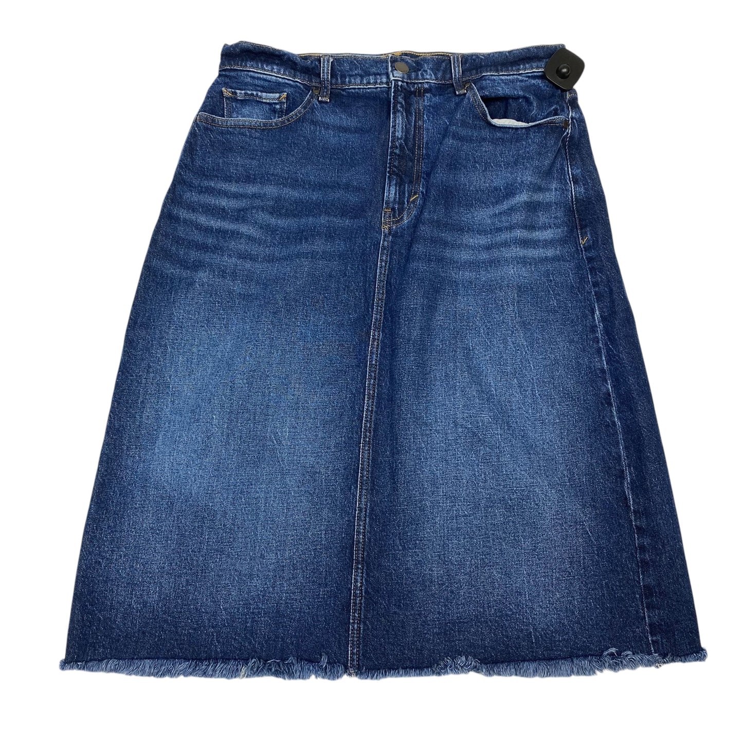 Skirt Midi By Ana In Blue Denim, Size: 10