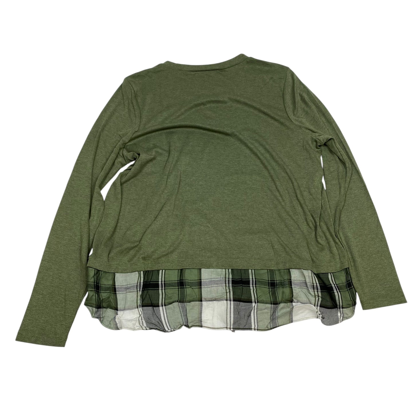 Top Long Sleeve By New Directions In Green, Size: Xl