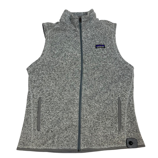 Vest Fleece By Patagonia In Grey, Size: L