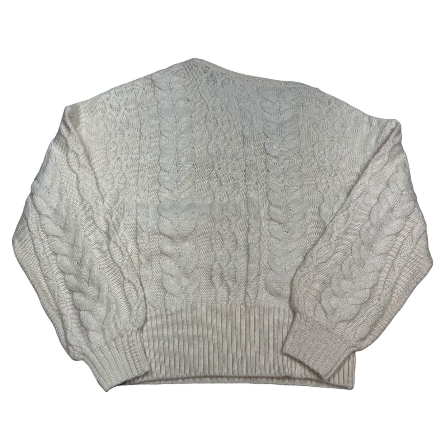 Sweater By Express In Cream, Size: M