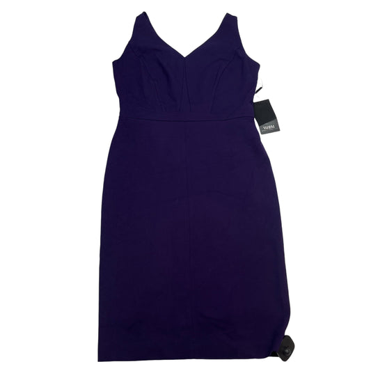 Dress Party Midi By White House Black Market In Purple, Size: S