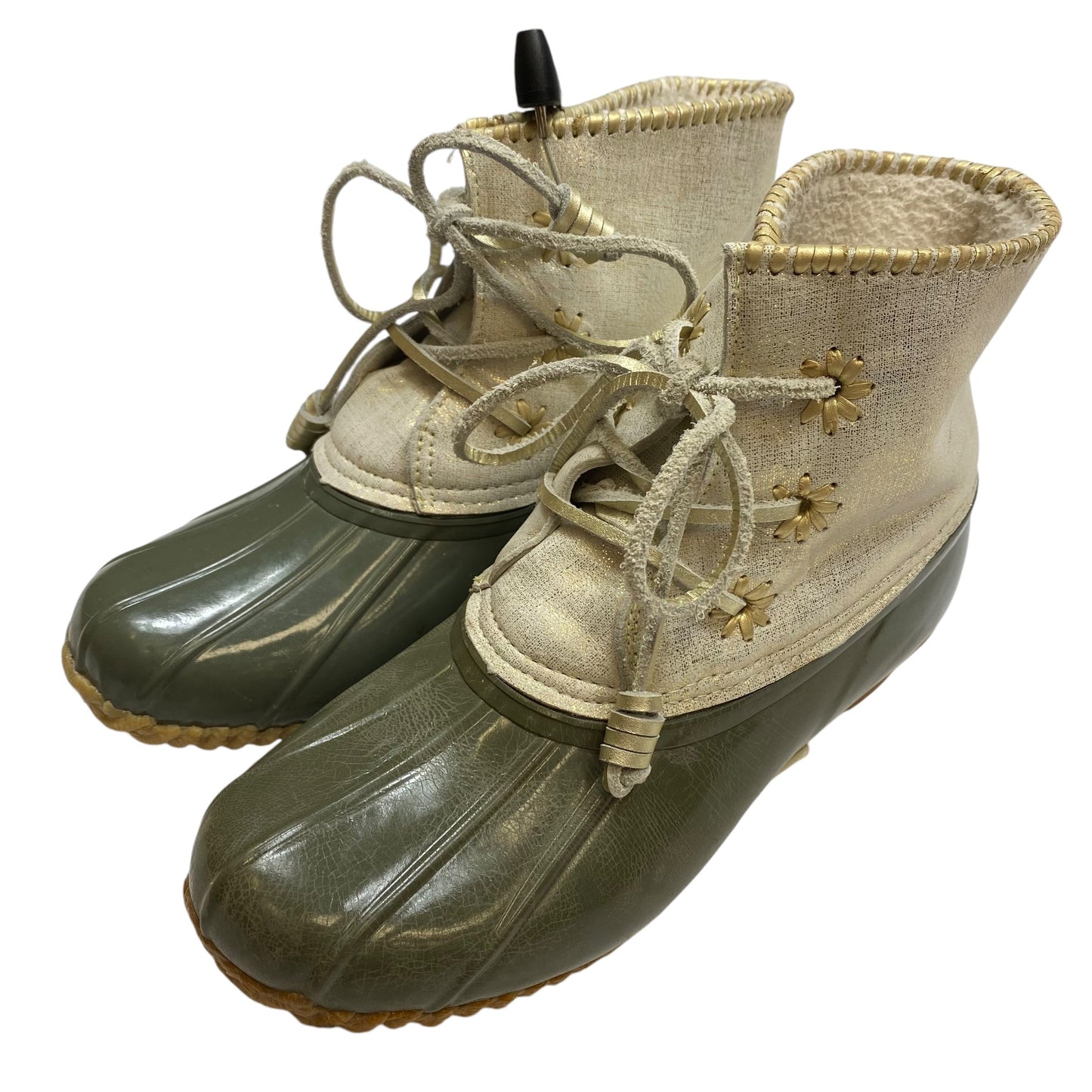 Boots Rain By Jack Rogers In Green, Size: 9