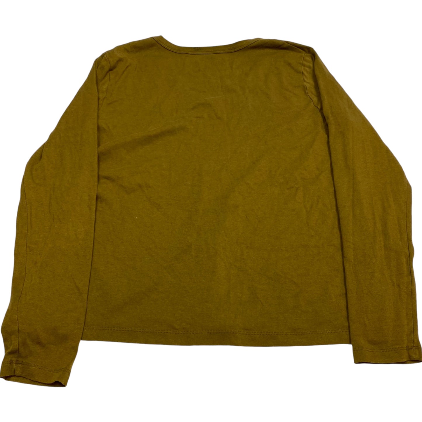 Top Long Sleeve Basic By A New Day In Green, Size: Xxl