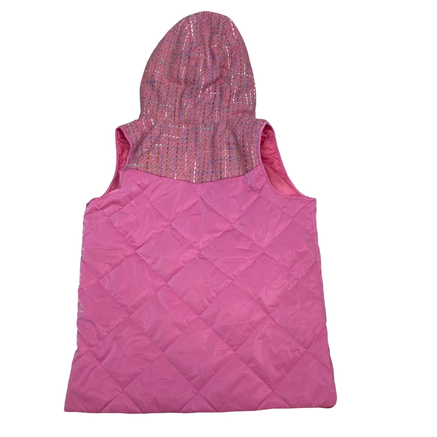 Vest Puffer & Quilted By Tcec In Pink, Size: M