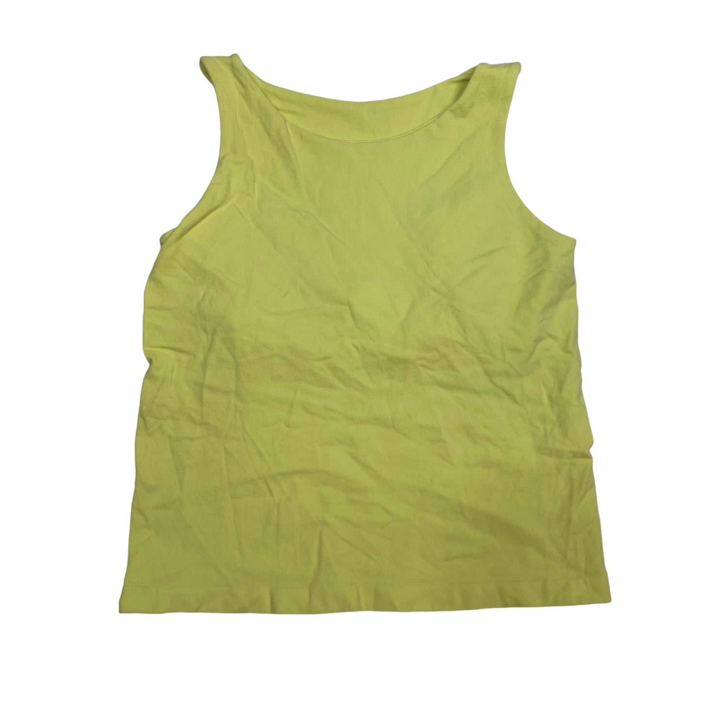 Athletic Tank Top By Free People In Yellow, Size: L