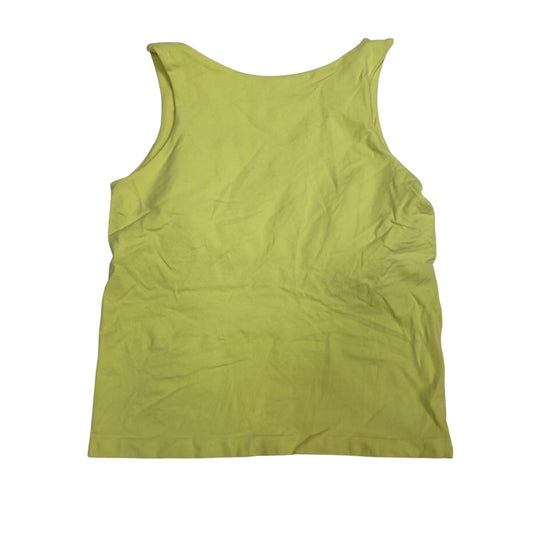 Athletic Tank Top By Free People In Yellow, Size: L