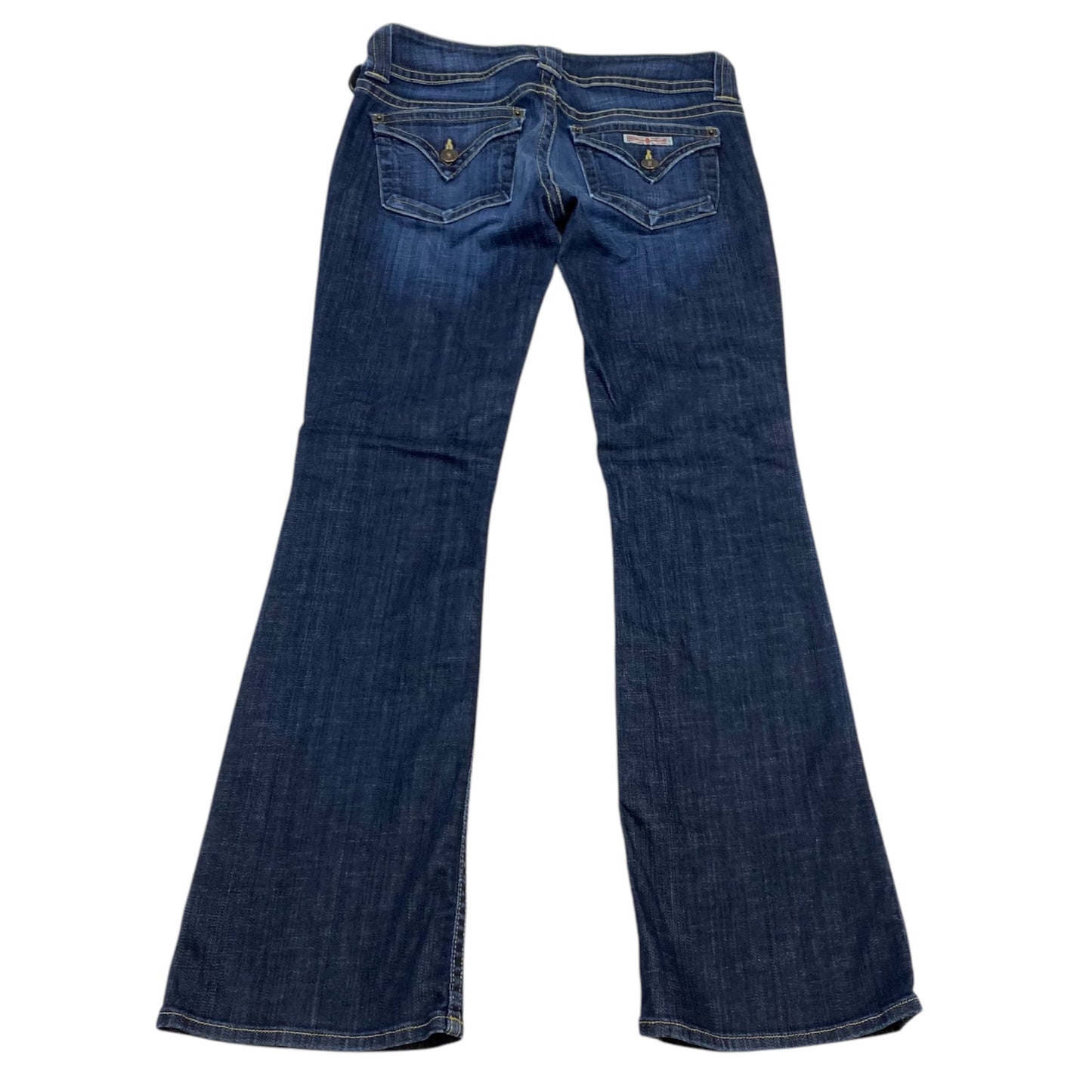 Jeans Flared By Hudson In Blue Denim, Size: 2