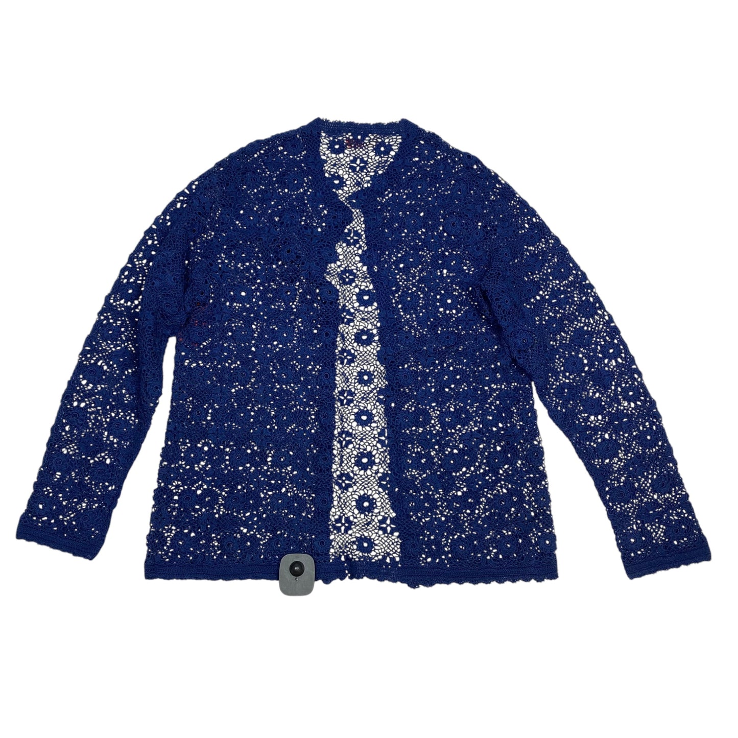 Cardigan By Clothes Mentor In Blue, Size: S