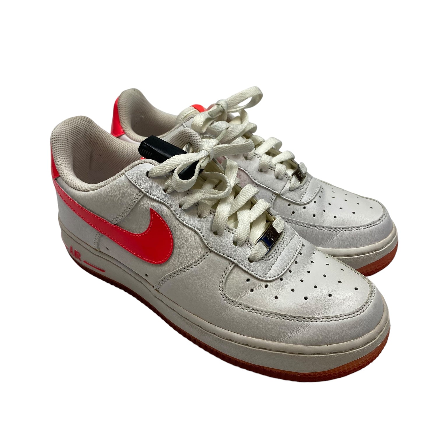 Shoes Sneakers By Nike In Pink & White, Size: 7.5