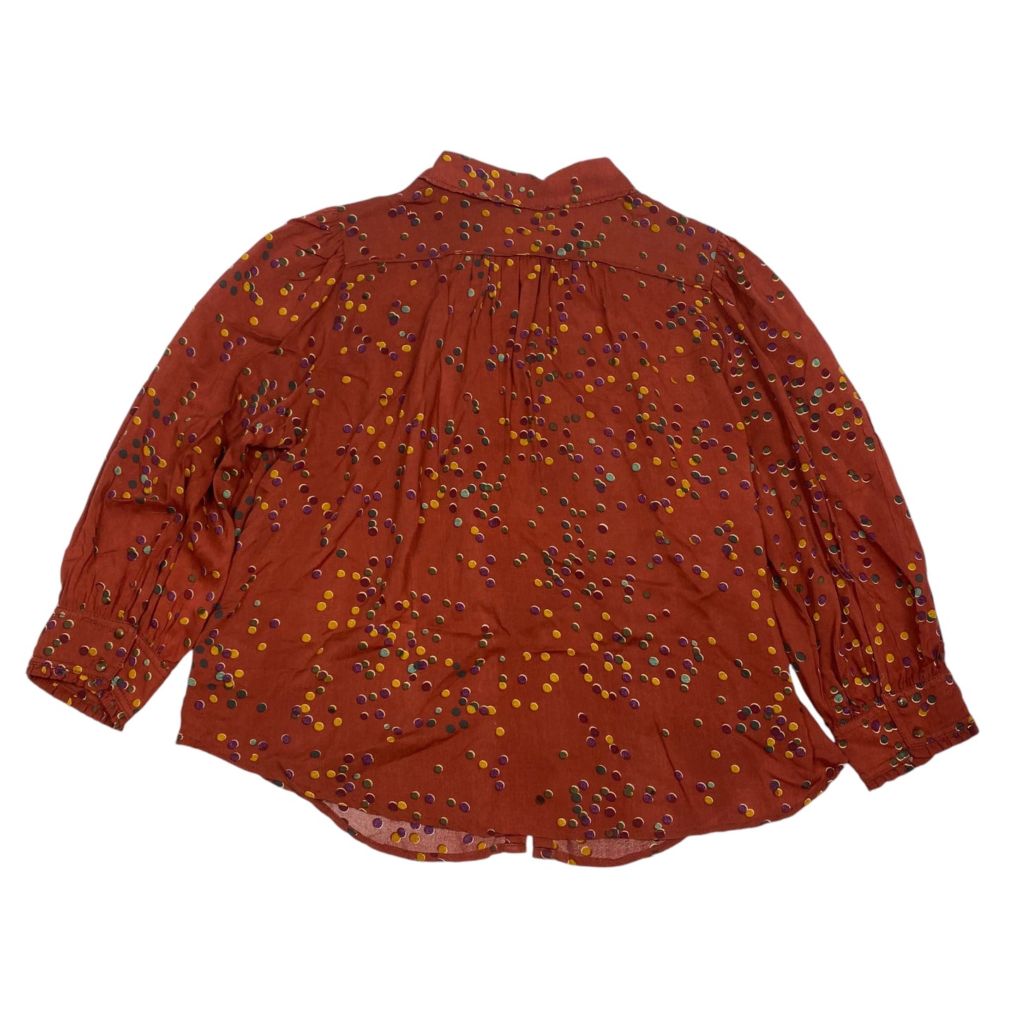 Top Long Sleeve By Maeve In Red, Size: S