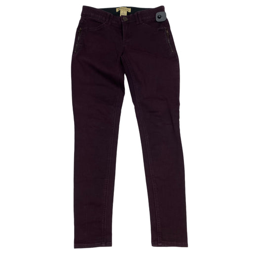 Jeans Skinny By Democracy In Purple Denim, Size: 4