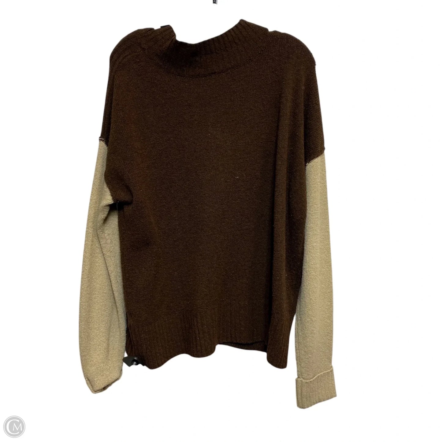 Sweater By Wonderly In Brown, Size: Xl
