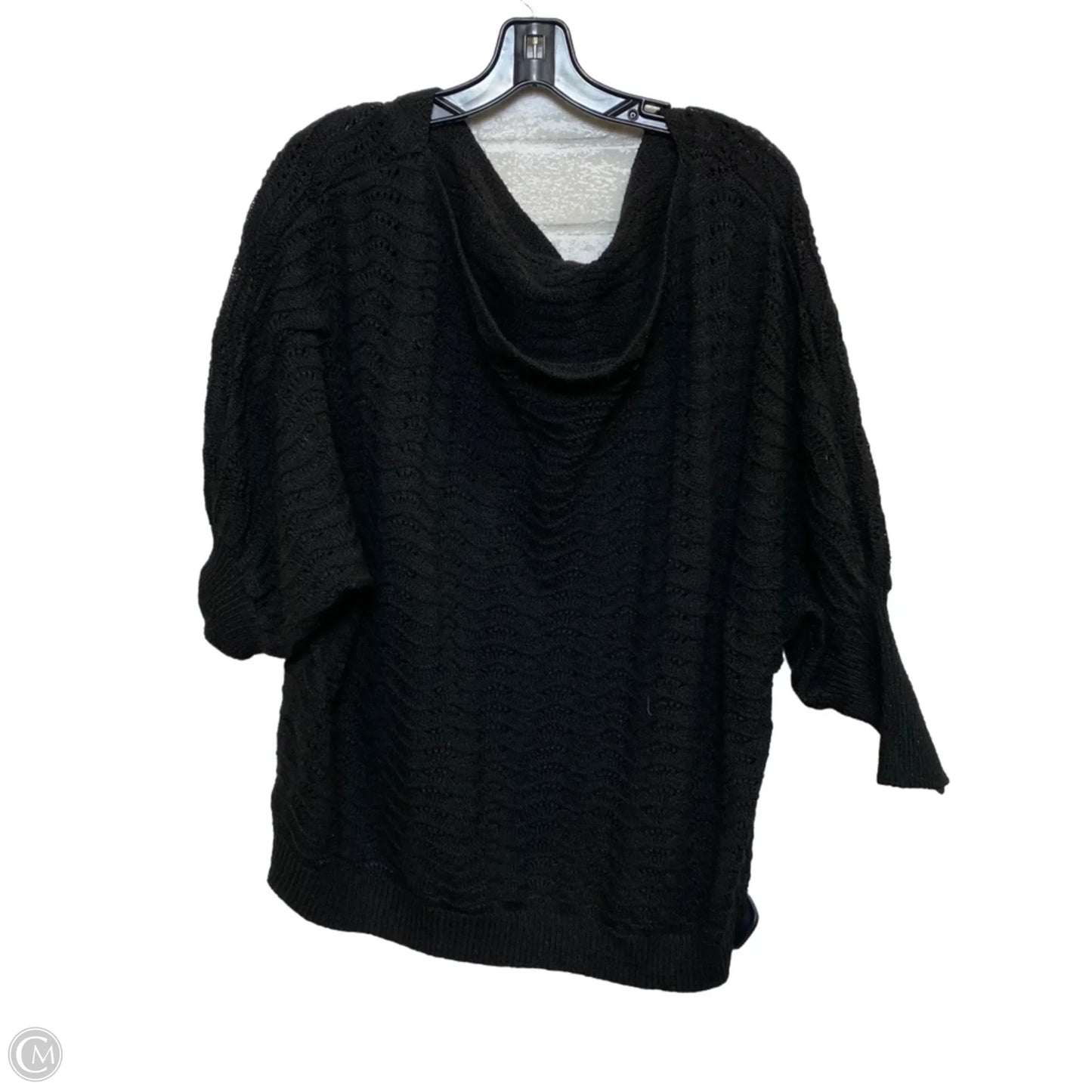 Sweater By Clothes Mentor In Black, Size: 2x