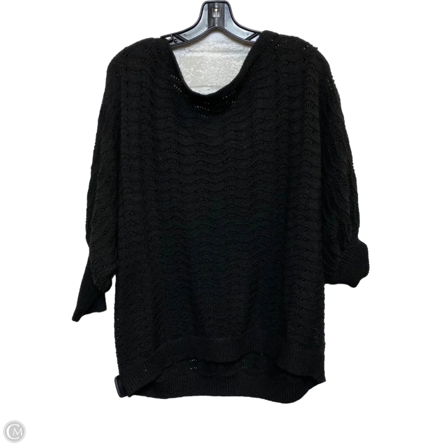 Sweater By Clothes Mentor In Black, Size: 2x