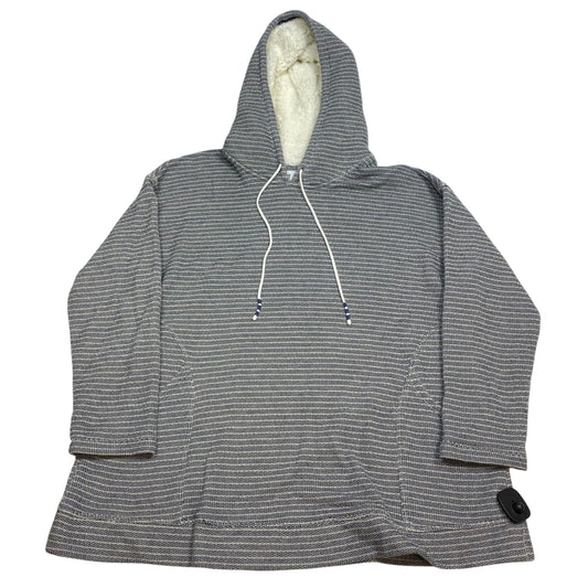 Sweatshirt Hoodie By J. Jill In Blue, Size: 2x