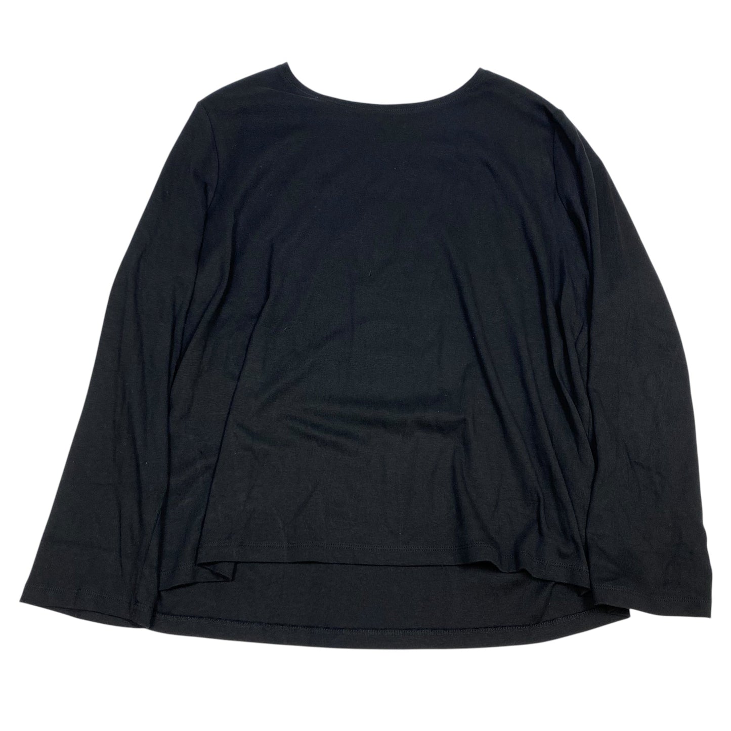 Top Long Sleeve Basic By Talbots In Black, Size: 3x