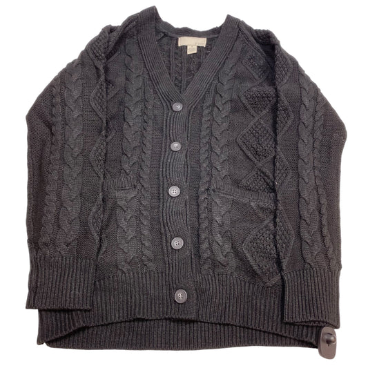 Sweater Cardigan By By Design In Black, Size: M