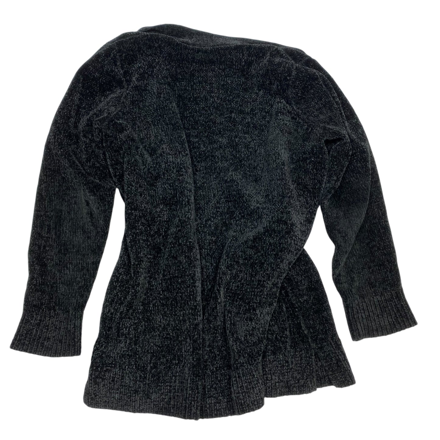 Sweater Cardigan By Loft In Black, Size: L