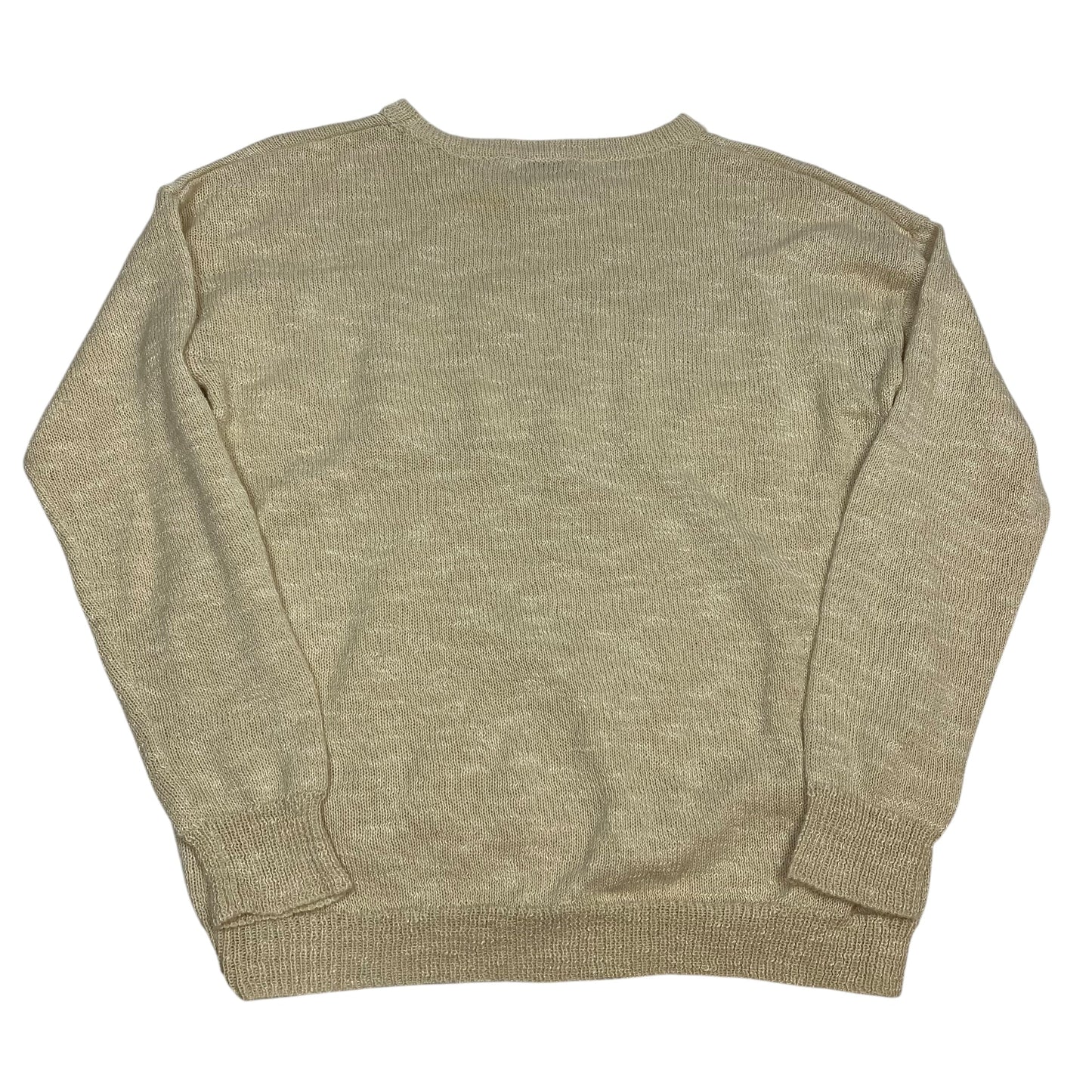 Sweater By Simply Southern In Tan, Size: S