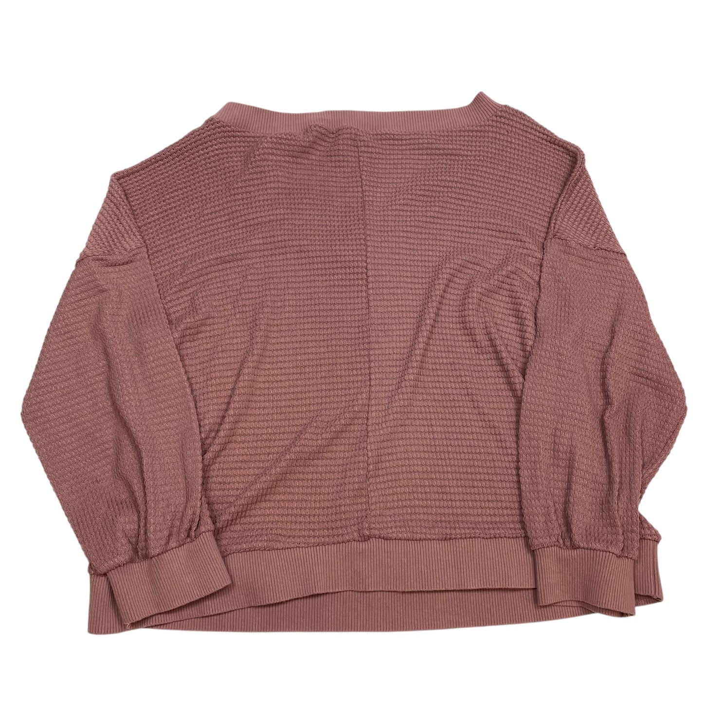 Top Long Sleeve By Ninexis In Pink, Size: Xl