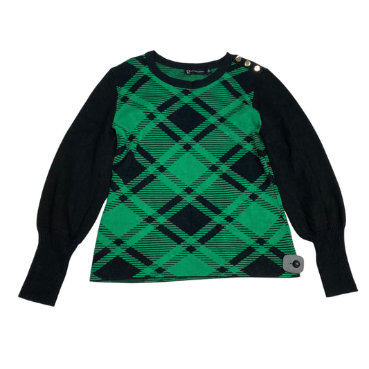 Sweater By New York And Co In Black & Green, Size: M