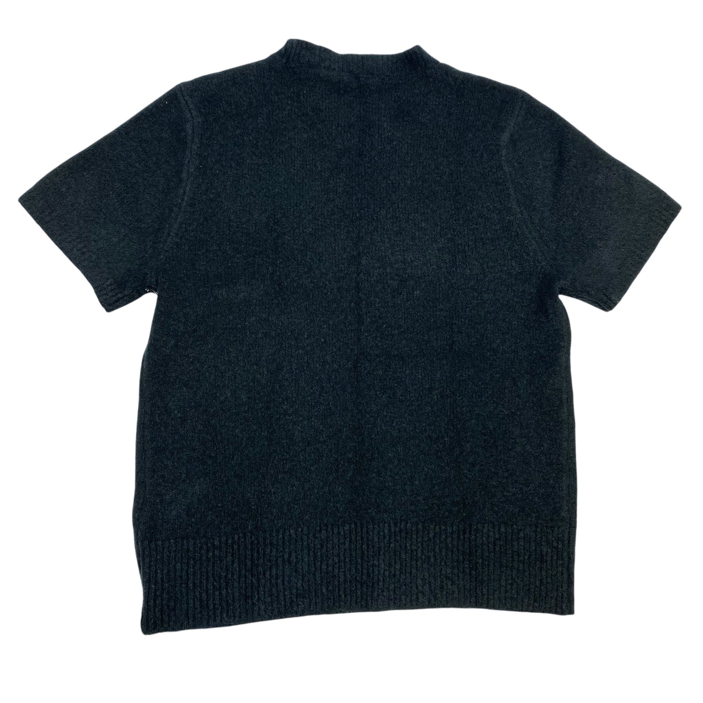 Sweater Short Sleeve By Abercrombie And Fitch In Black, Size: S