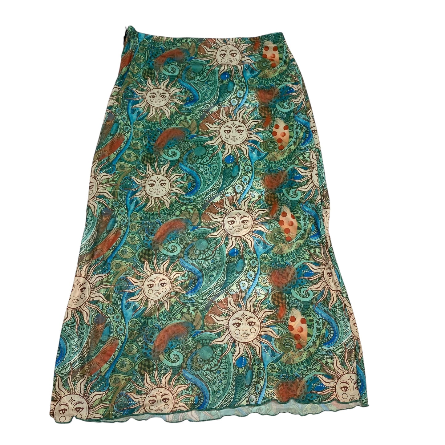 Skirt Set 2pc By Shein In Green, Size: 1x