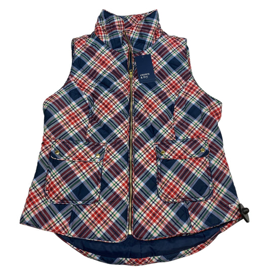 Vest Puffer & Quilted By Crown And Ivy In Red, Size: Xl