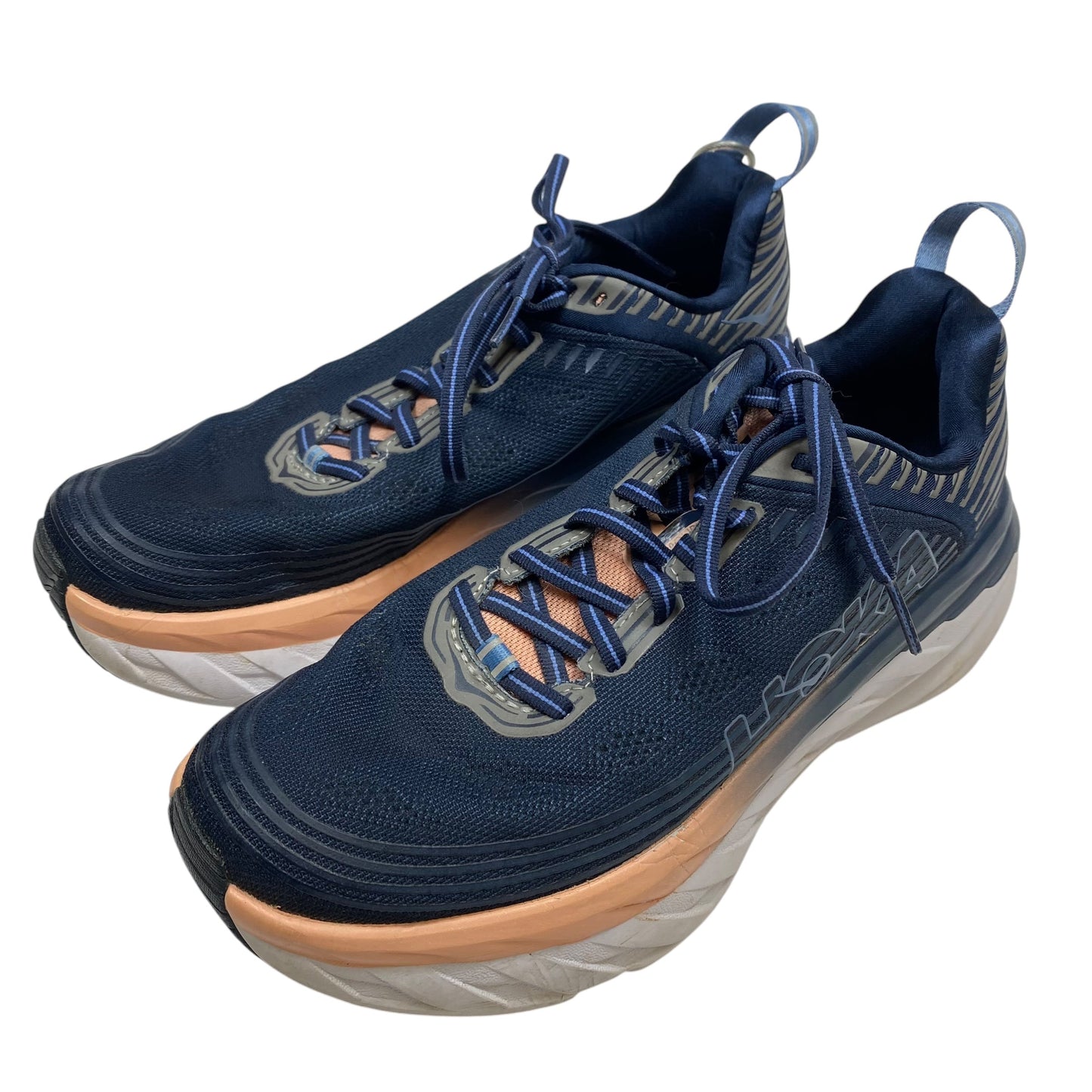 Shoes Athletic By Hoka In Blue, Size: 8