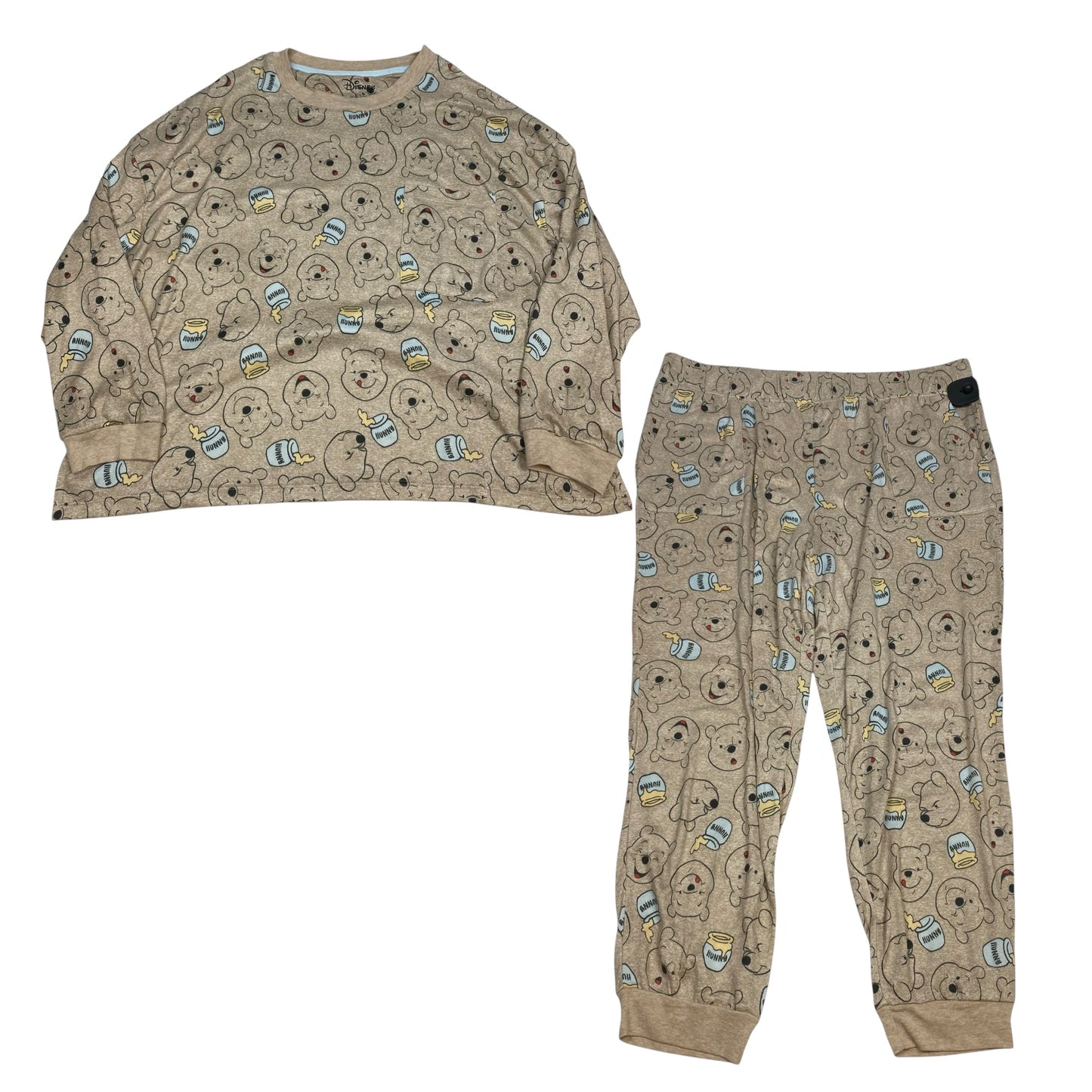 Pants Set 2pc By Disney Store In Brown, Size: Xxl