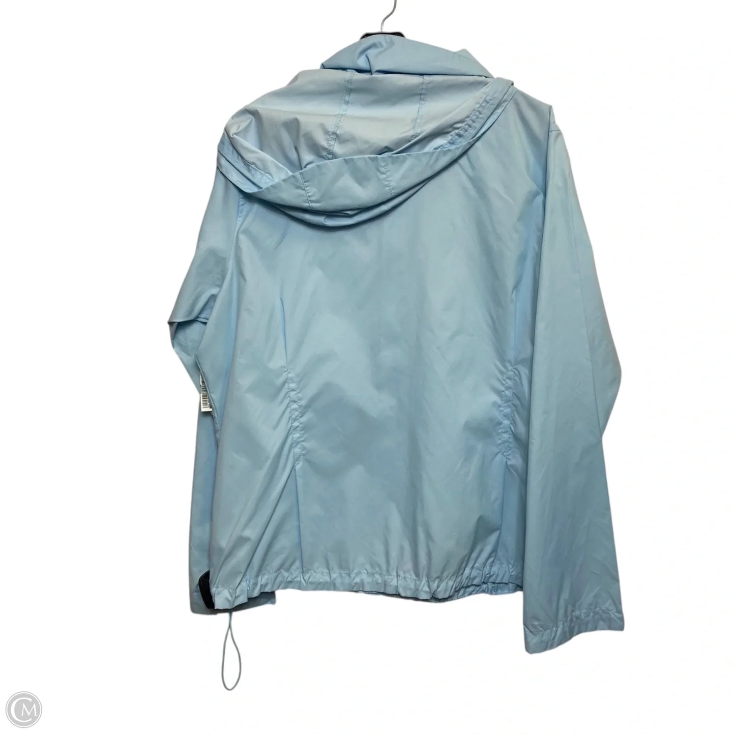 Jacket Windbreaker By Columbia In Blue, Size: Xl