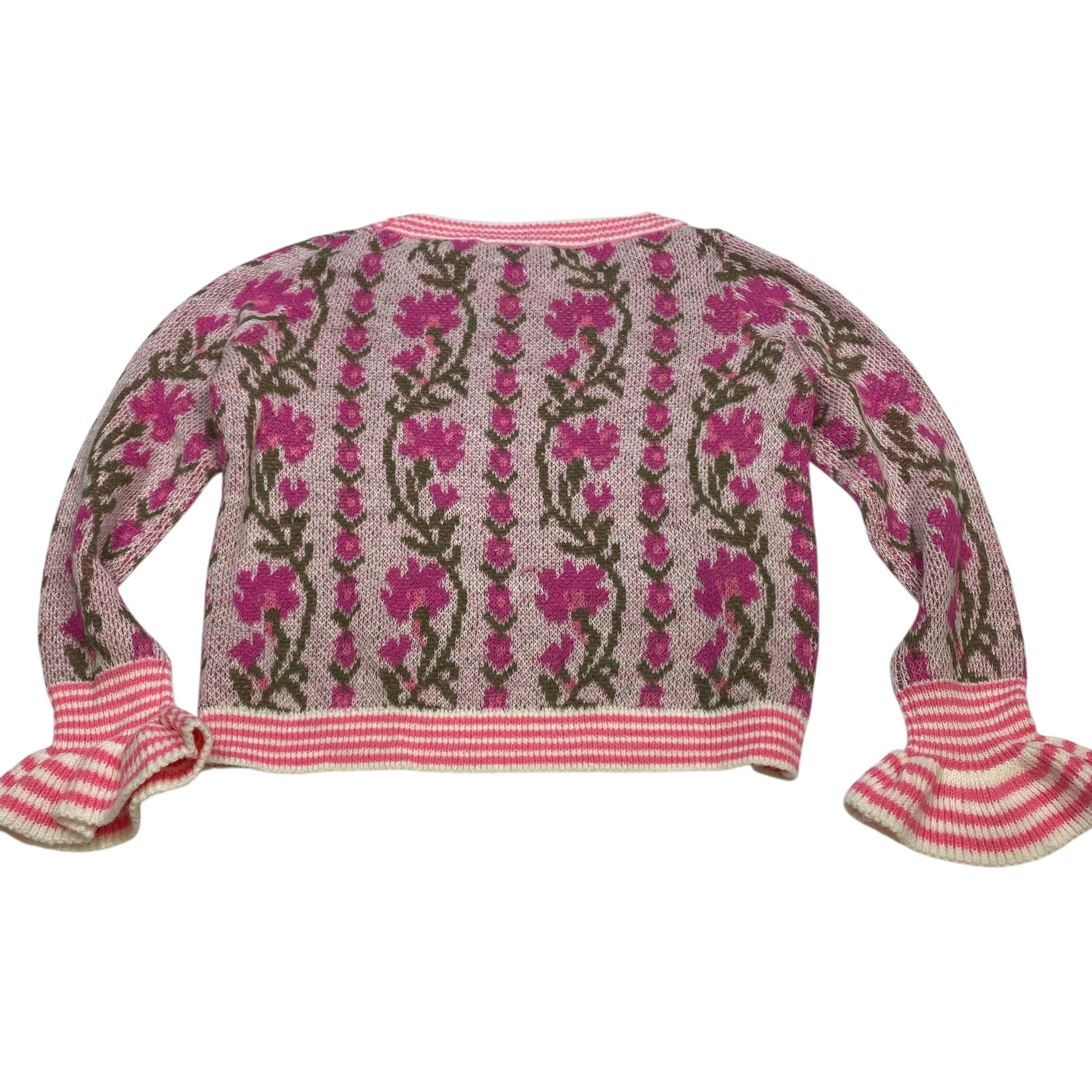 Sweater By Impressions In Pink, Size: S