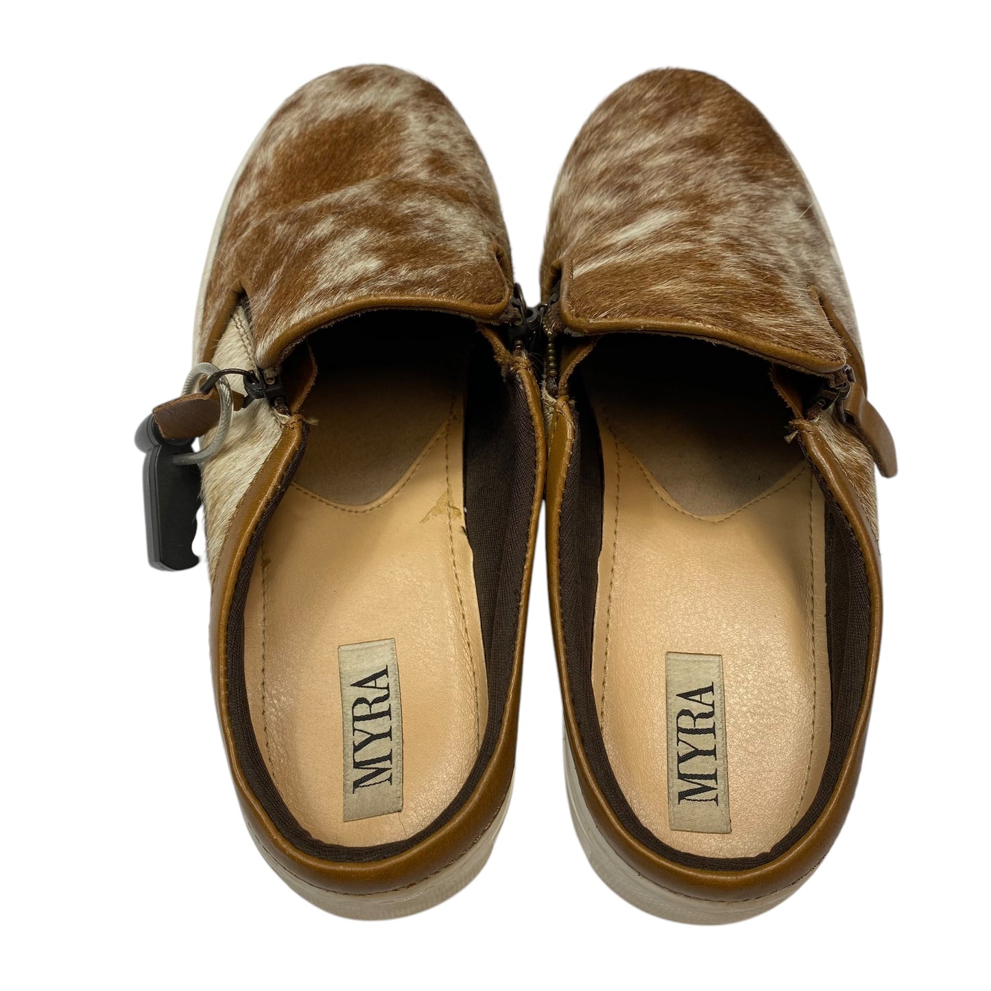 Shoes Flats By Myra In Brown, Size: 7