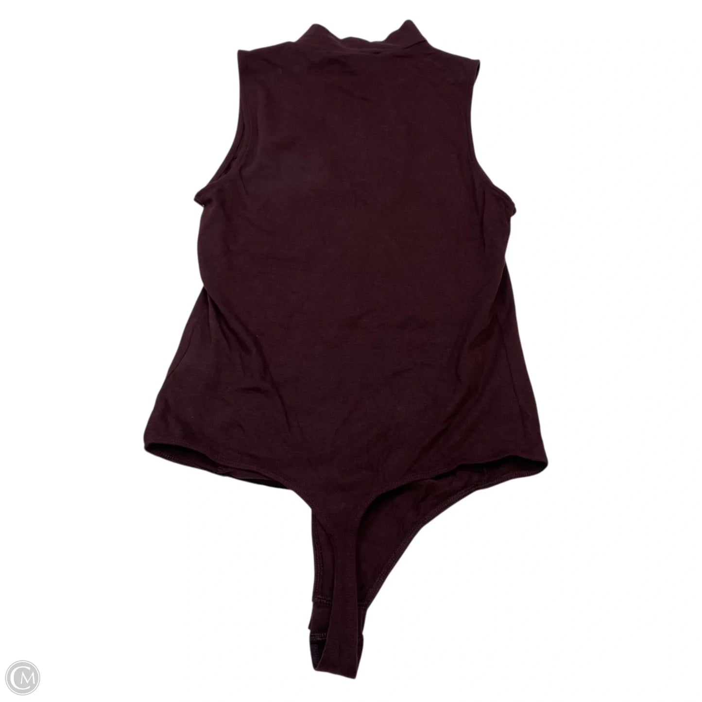 Bodysuit By Express In Maroon, Size: M