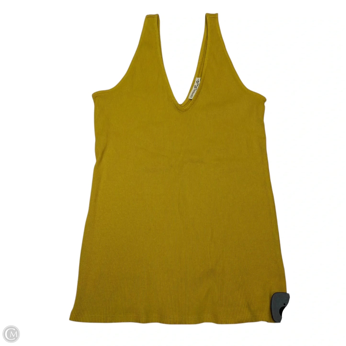 Tank Top By Express In Yellow, Size: M