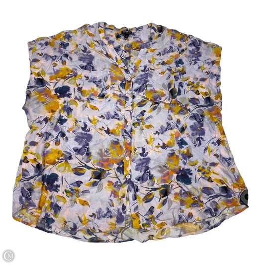 Top Sleeveless By Torrid In Purple, Size: 2x