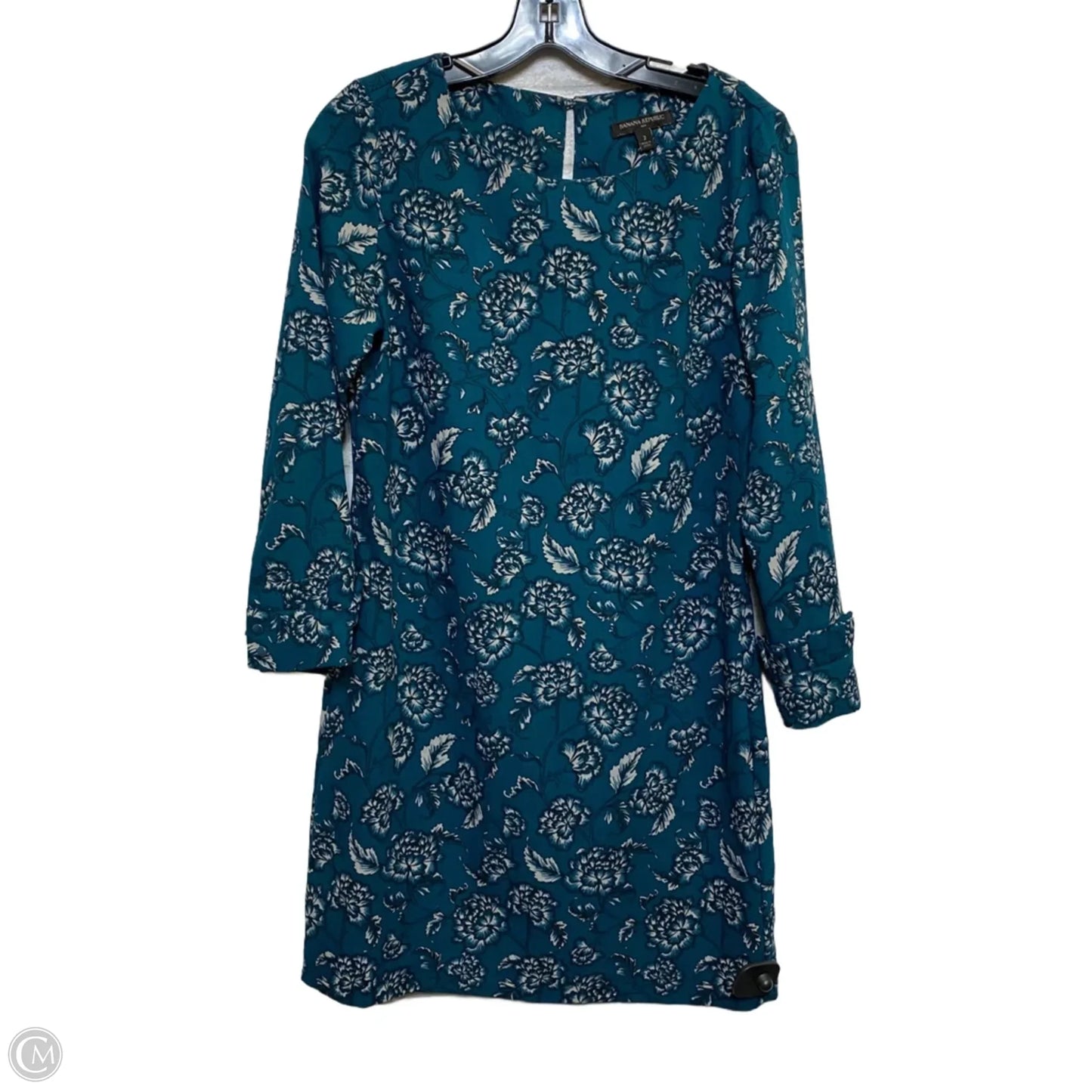 Dress Work By Banana Republic In Teal, Size: Xs