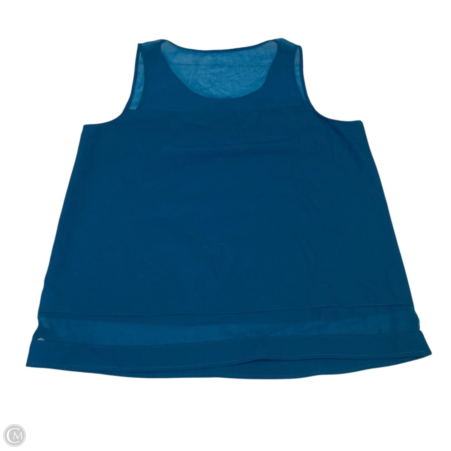 Top Sleeveless By Jack In Teal, Size: L