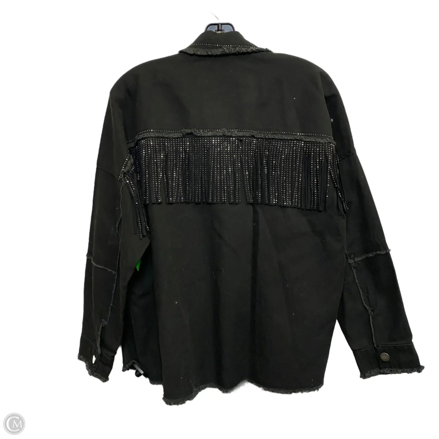 Jacket Denim By Know. One. Cares In Black Denim, Size: S