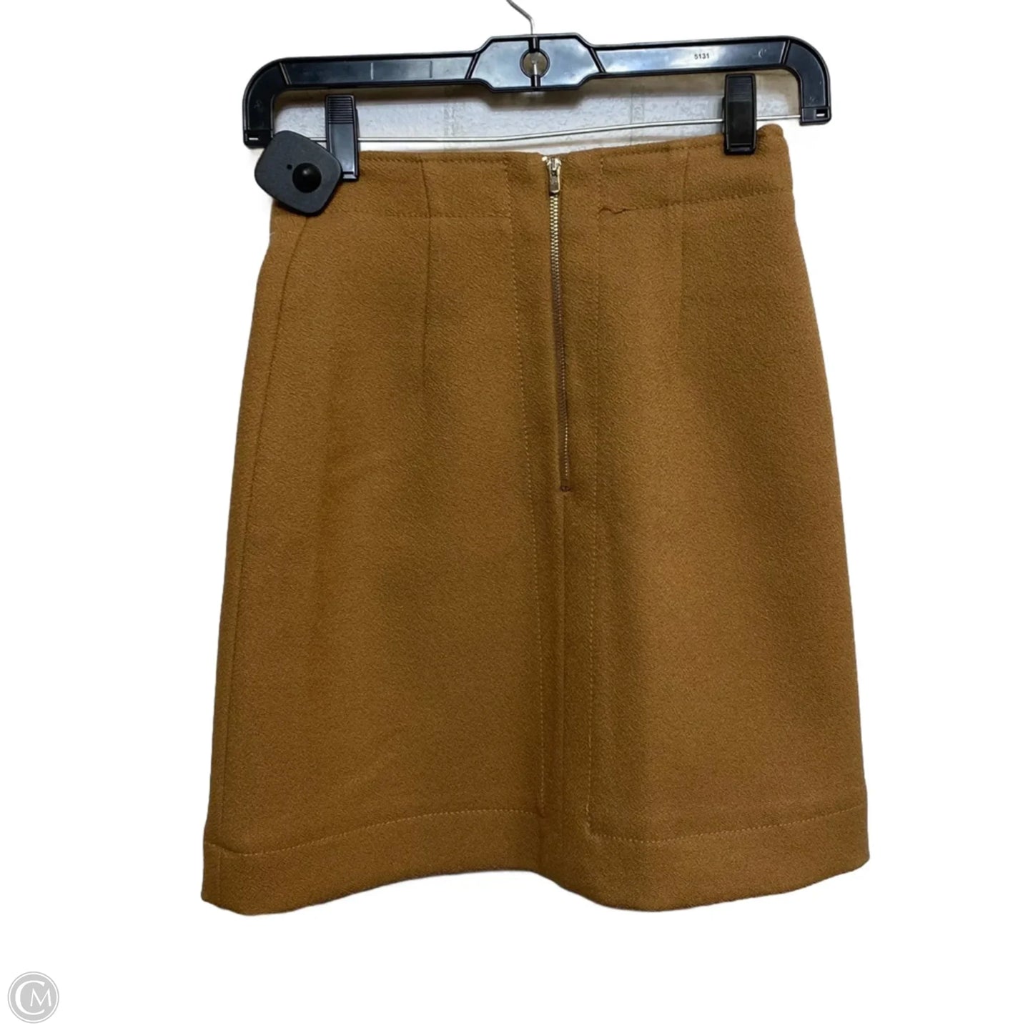 Skirt Mini & Short By H&m In Tan, Size: Xs