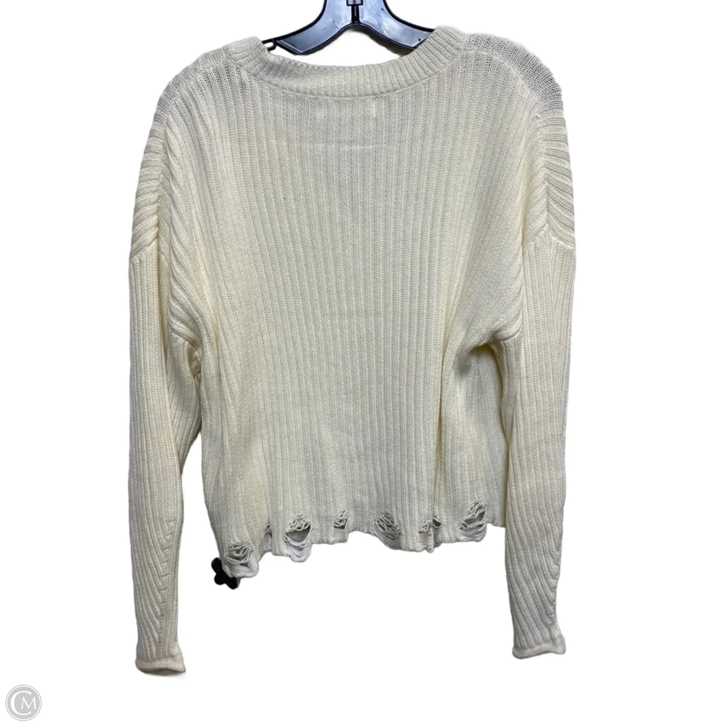 Sweater By CBrand In Cream, Size: S