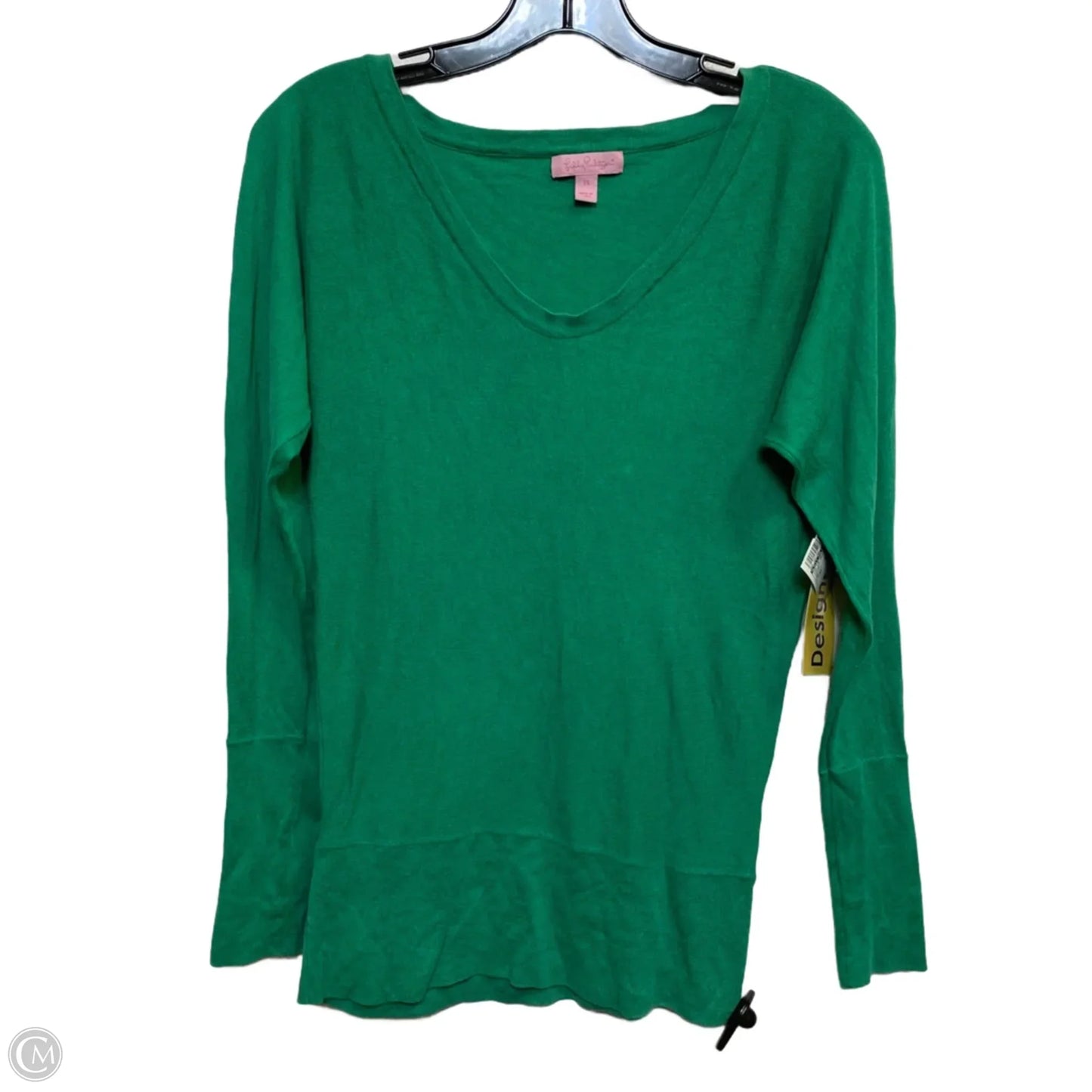 Top Long Sleeve Designer By Lilly Pulitzer In Green, Size: Xs